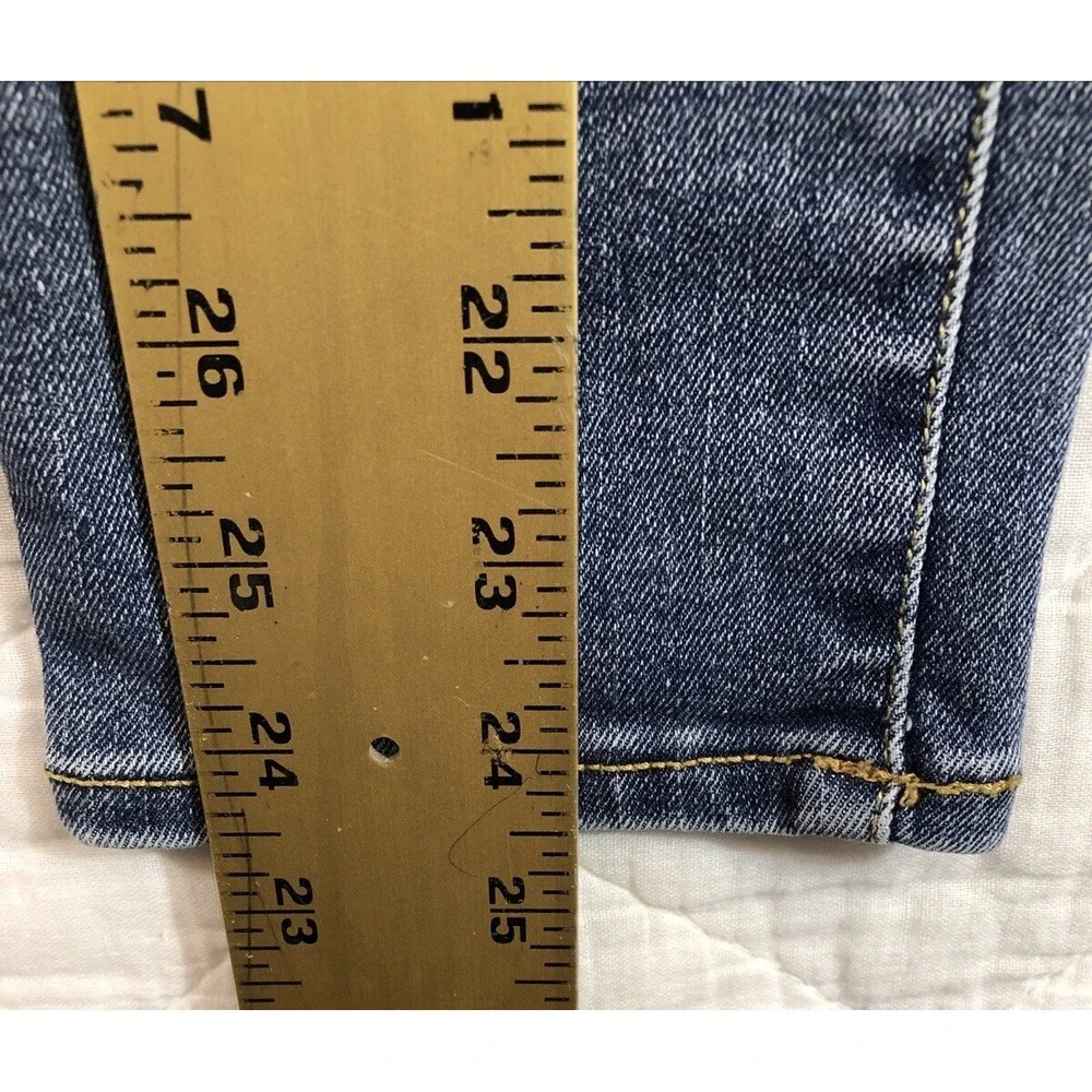 Ella Moss Jeans‎ Women's Size 27 Denim Blue High Rise Skinny Ankle Juniors